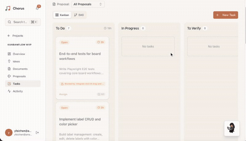 看板 Presence 效果